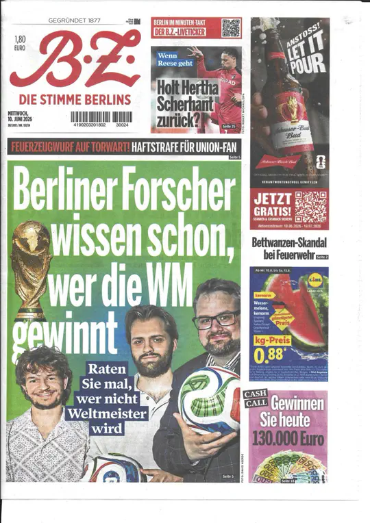 Media Coverage of the FIFA World Cup 2026 Prediction Project